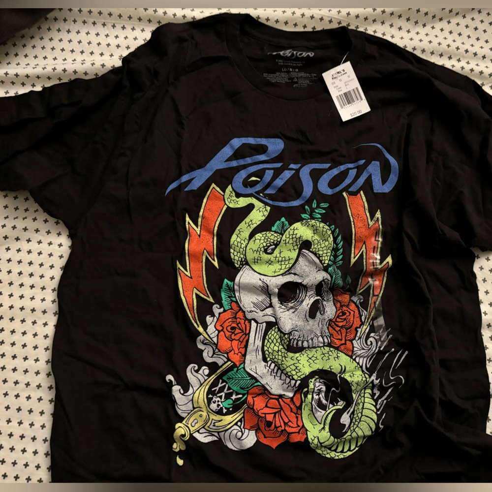 NWT poison shirt